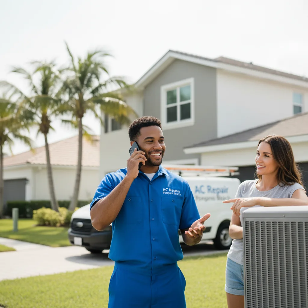AC Repair Pompano Beach customer support in Center Conway